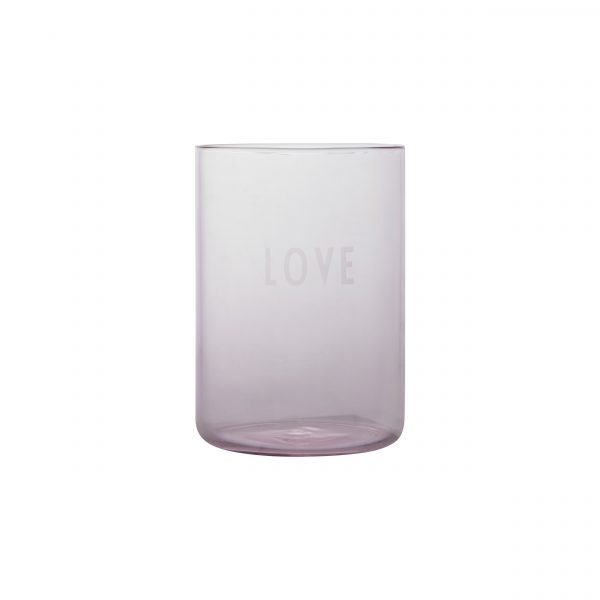 Design Letters Lieblings-Glas "Love"
