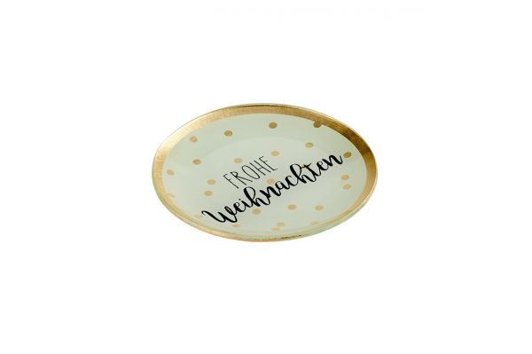 Gift Company Love Plate Frohe Weihnachten