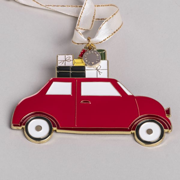 Baumschmuck Weihnachtsauto – Bild 3