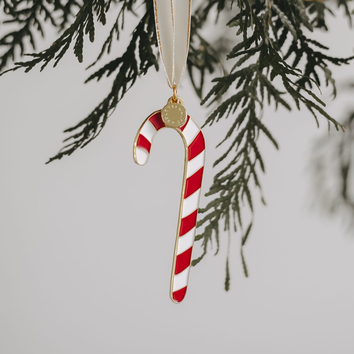 Eulenschnitt Weihnachtsbaumschmuck Zuckerstange