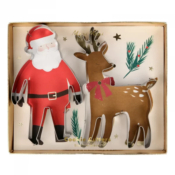 Meri Meri Ausstecher Santa & Rentier