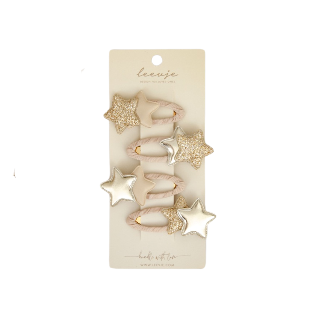 Leevje Haarspangen Duo Stars