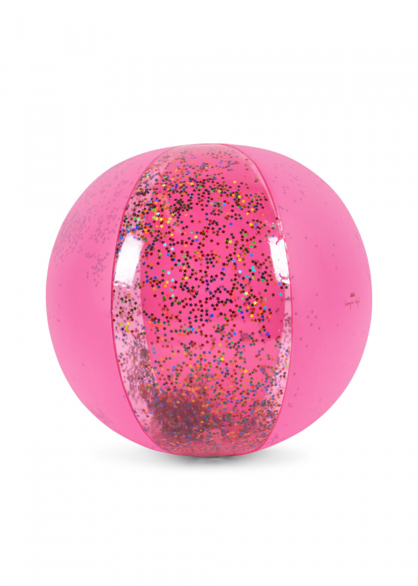 Pink Glitzernder Wasserball mit 40cm Durchmesser von Konges Sløjd