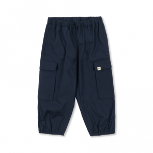 Cargo Hose mit aufgesetzten Taschen in Dunkelblau von Konges Sloejd