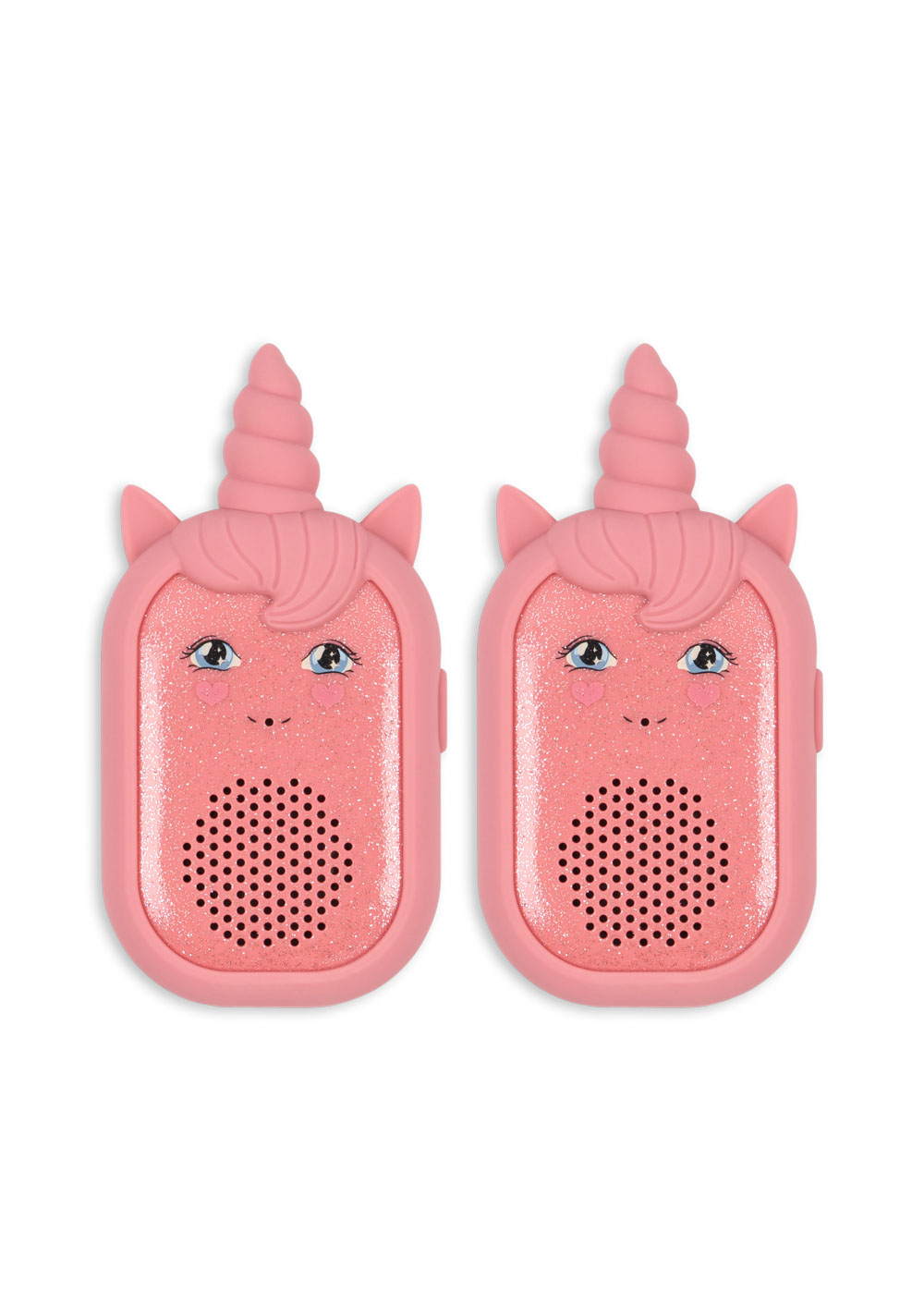 Walkie Talkies in Einhorn Form in Glitzer Pink von Konges Sloejd
