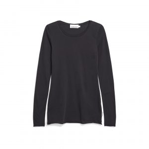 Einiaara Basic Longsleeve in Schwarz von Armed Angels