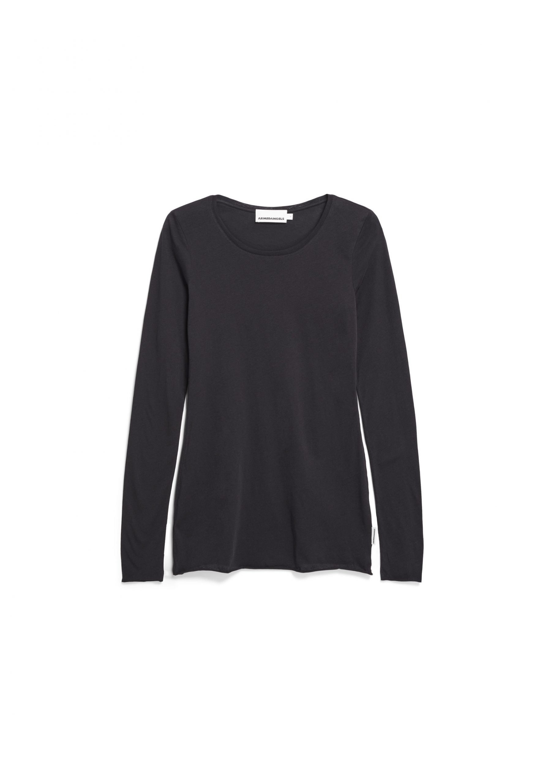 Einiaara Basic Longsleeve in Schwarz von Armed Angels