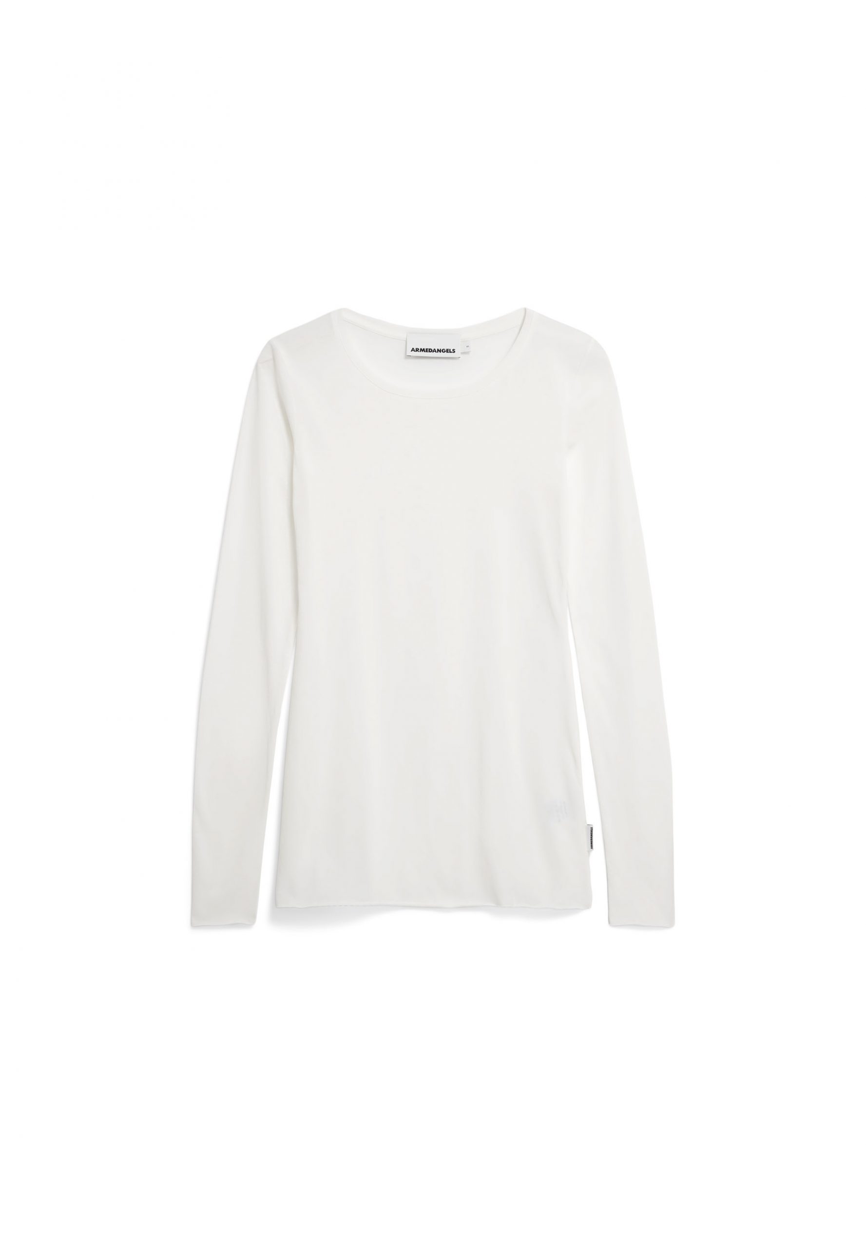 Einiaara Basic Longsleeve von Armed Angels in Weiß