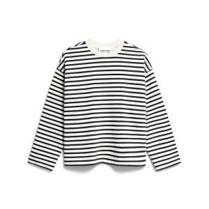 Frankaa Streifen Sweatshirt von Armed Angels in schwarz weiß