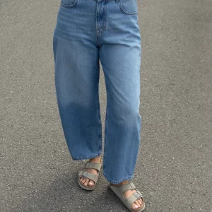 O-Shape Jeans von Clara Himmel in Mid Blue