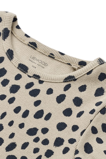 Leo Langarmshirt von Liewood - Detail Kragen