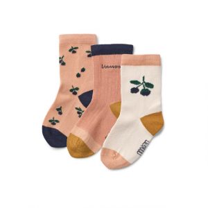 3er Pack Socken in Rosa und Beige von Liewood