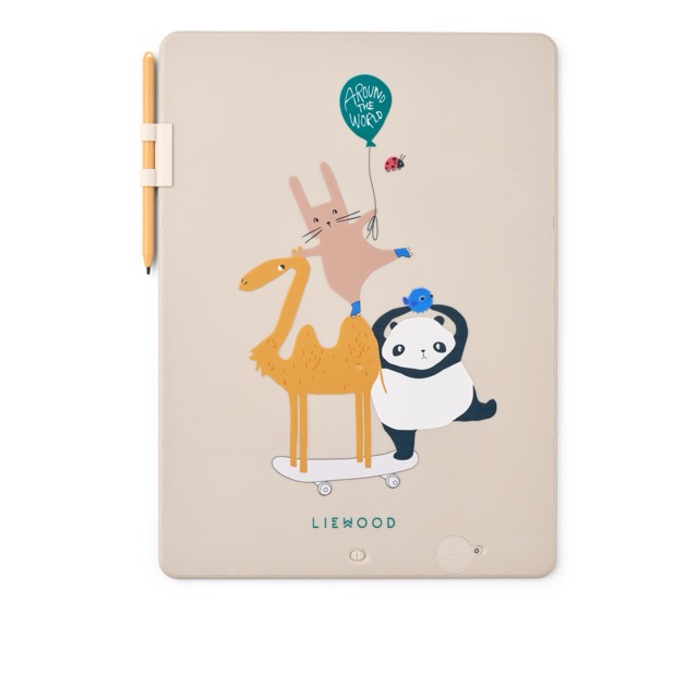 LCD Zeichenbrett mit dem Jubiliäumsmotiv zum 10-Jährigen von Liewood