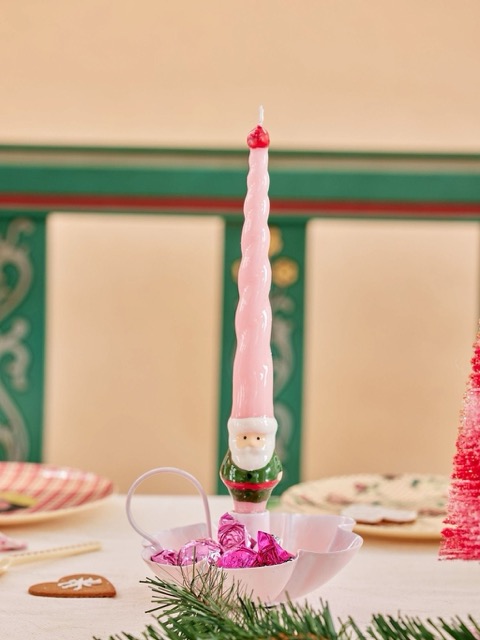 Kerzen Santa 2er Set von Rice
