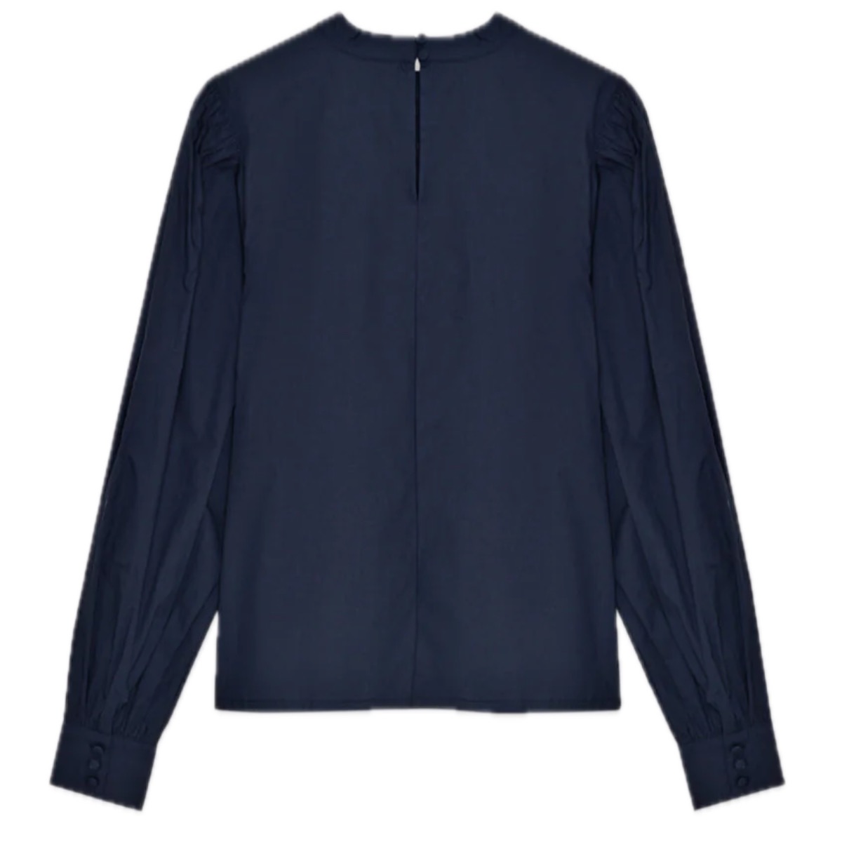 The New Society | Nara Frauenbluse Infinite Navy | Infinite Navy – Bild 2