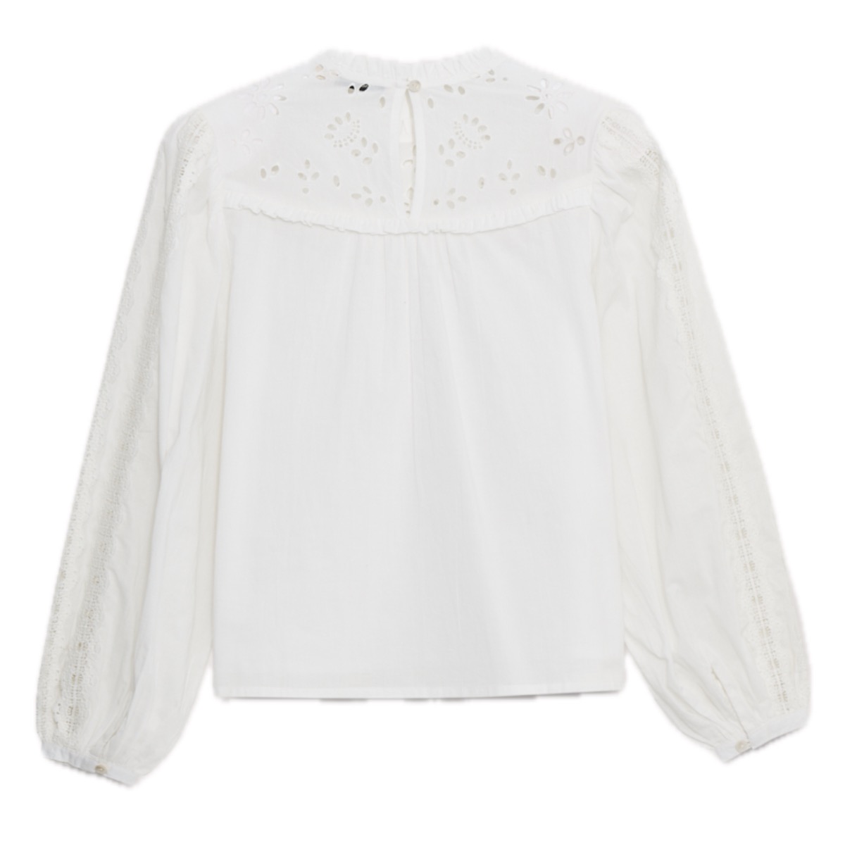 The New Society | Dahlia Frauenbluse | Moonlight White – Bild 2