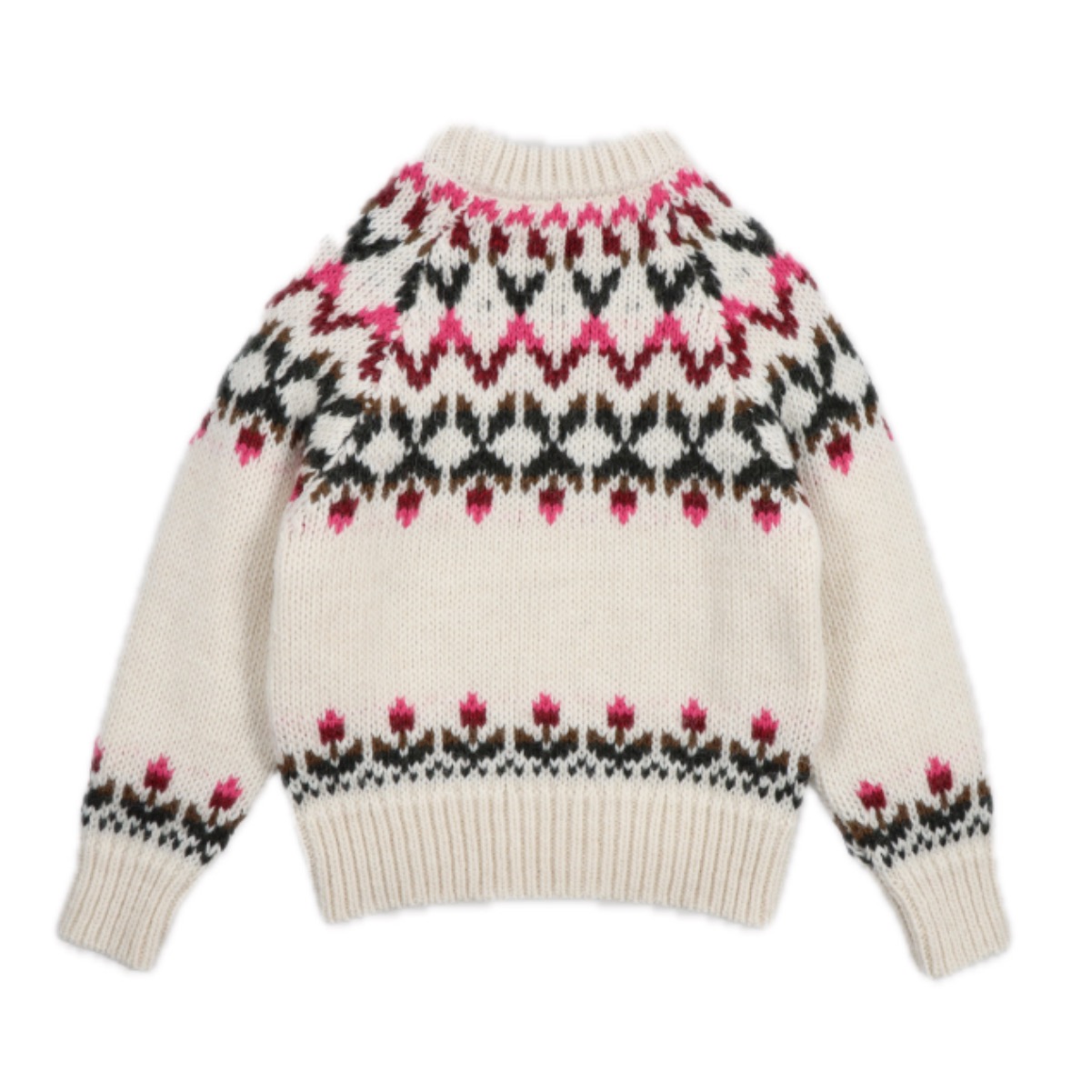 The New Society | Wendy Strickpullover | Moonlight White – Bild 2