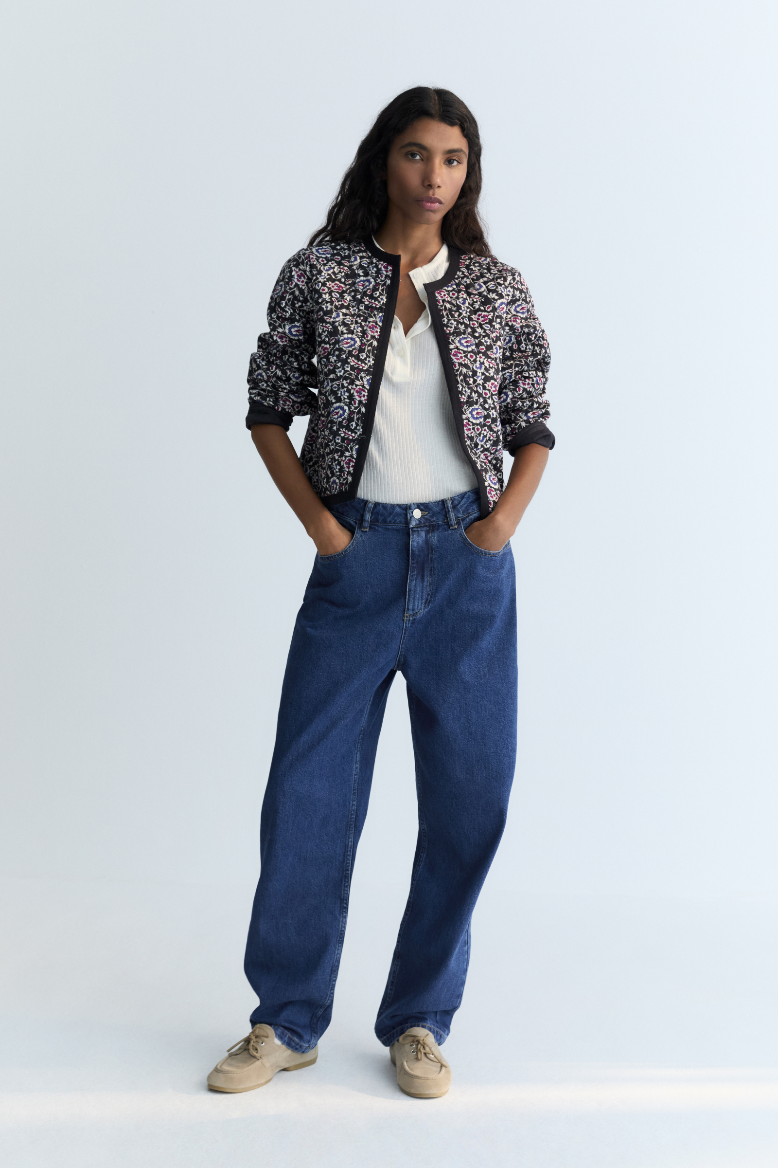 The New Society | TNS Frauenjeans Regular Pant Mid Blue | Mid Blue – Bild 3