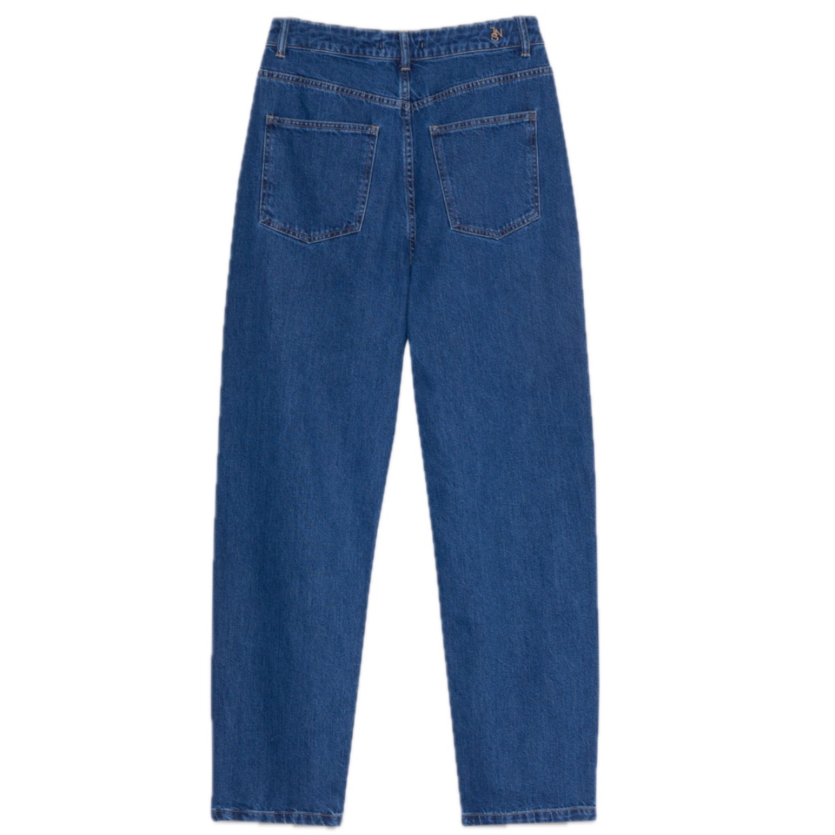 The New Society | TNS Frauenjeans Regular Pant Mid Blue | Mid Blue – Bild 2