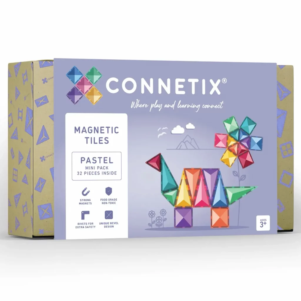 Connetix Pastel Mini Pack in Verpackung