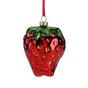 Weihnachtsanhänger Erdbeere von Giftcompany
