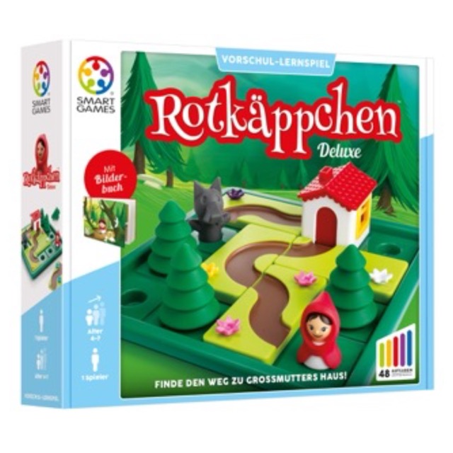 Smartgames Rotkäppchen Deluxe Spiel in Verpackung