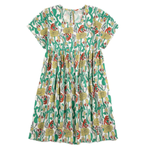Bobo Choses Color  Herbalist all over woven  dress