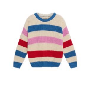 The New Society Kids Celosia Streifen Strickpullover
