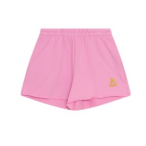 The New Society Kids Logo Shorts Pink
