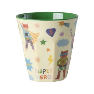Rice Mittelgroße Kinderbecher Grün Hero Print2