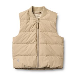 Wheat Lightweight puffer Gillet Fryd Sand Stone3