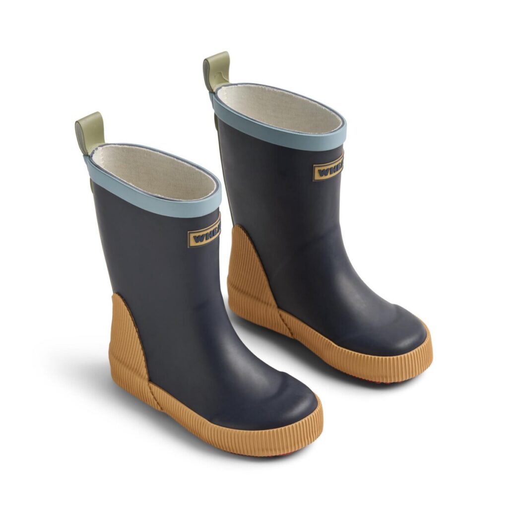 Wheat Rubber Boot Welly navy6
