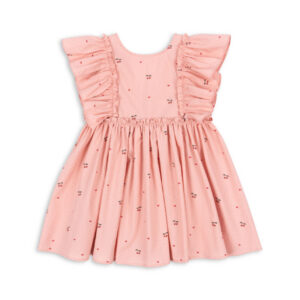Konges Sloejd Evia Frill Dress Cherry5