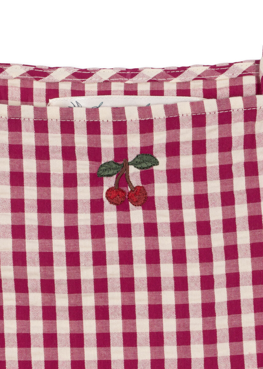 Konges Sloejd Isotta Dress Rasperry Check3