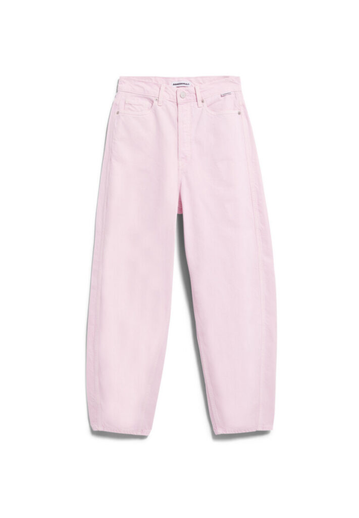 Armed Angels Baarly High Waist Barrel Jeans Pink Mist6