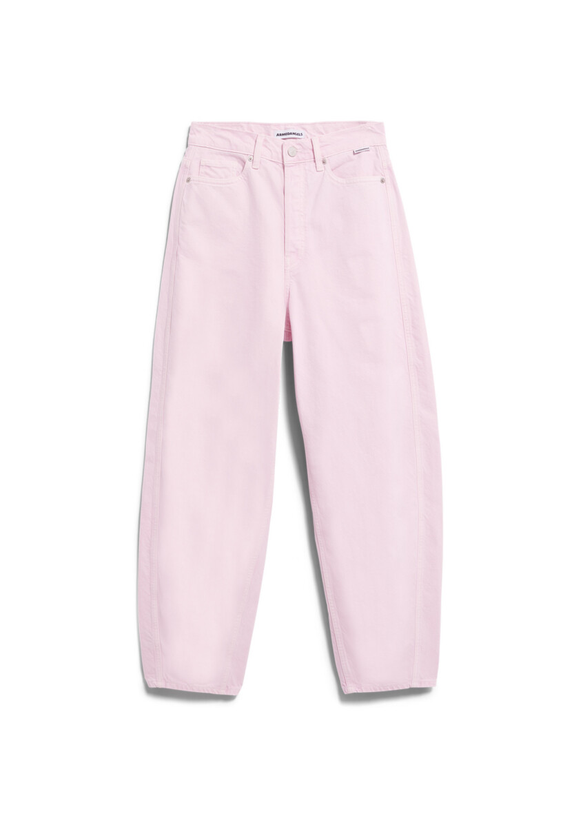 Armed Angels Baarly High Waist Barrel Jeans Pink Mist6