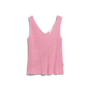 Armed Angels Linen Blend Knit Top Wahsed Berry6