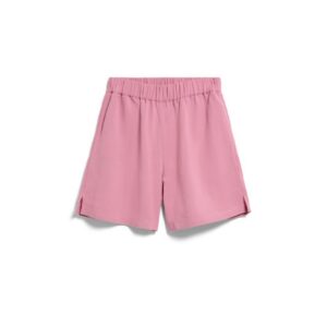 Armed Angels Linen Blend Pull On Short Washed Berry6