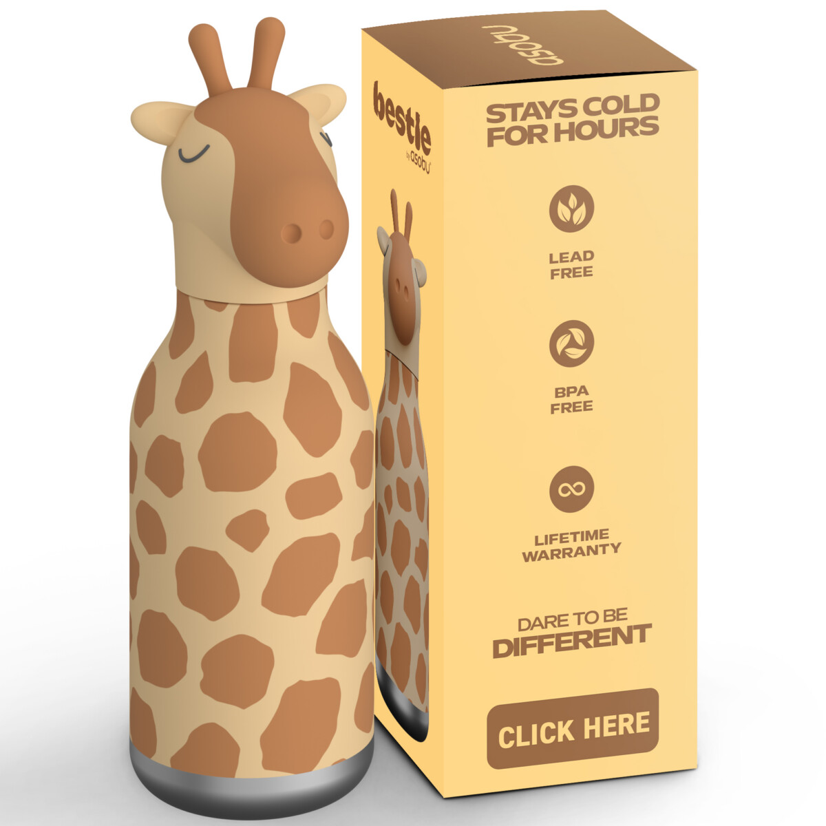 Asobu Bestie Bottle Giraffe Gerry 3