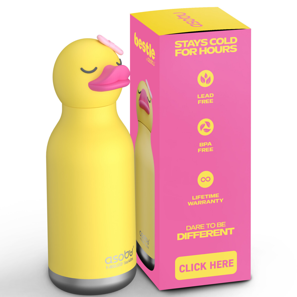 Asobu Ducky Bestie Bottle 6