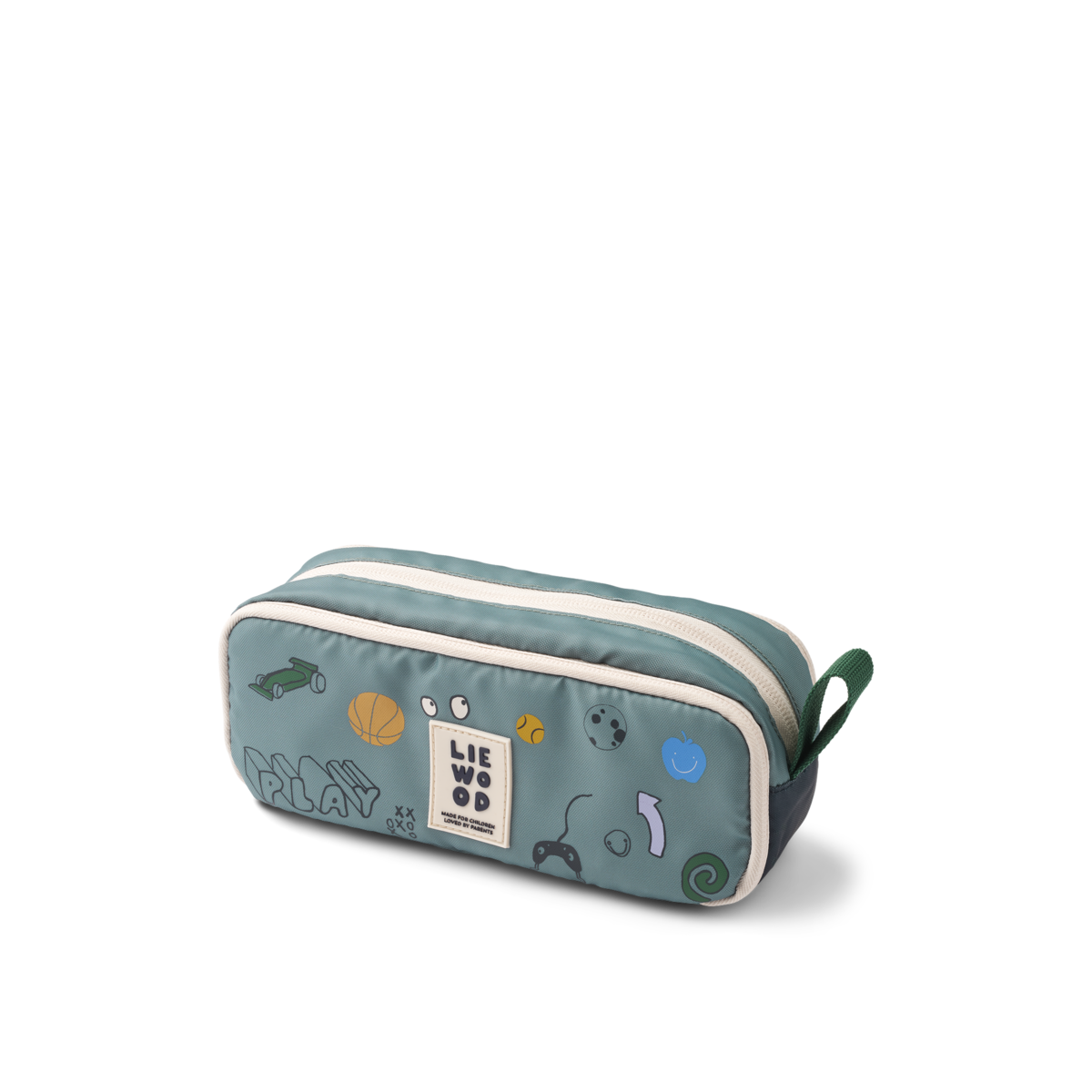 Liewood Cindy Pencil Case Play Dusty Peppermint1
