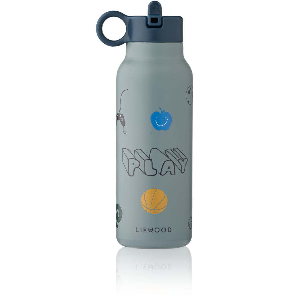 Liewood Falk Water Bottle 350ml Play Dusty Peppermint1