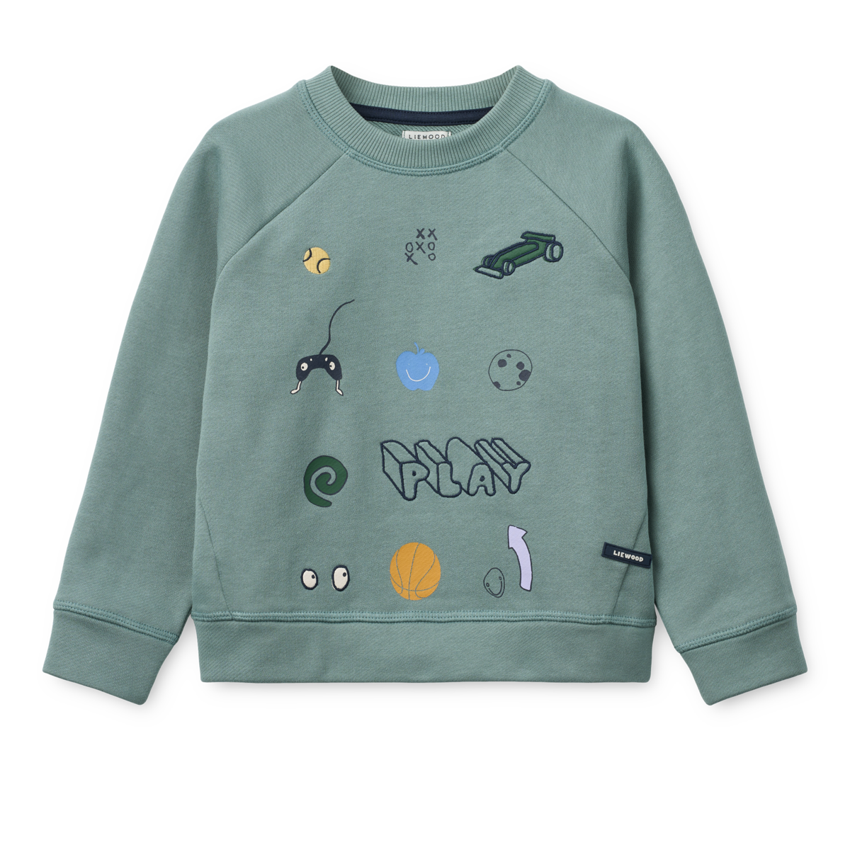 Liewood Orson Sweatshirt Play Dusty Peppermint1