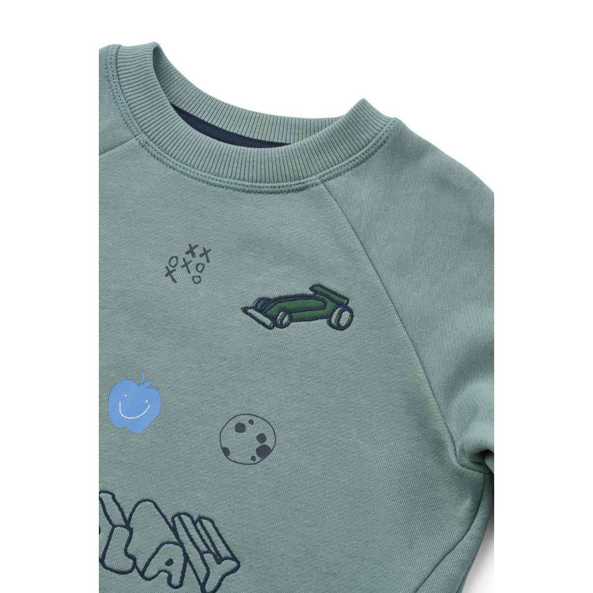 Liewood Orson Sweatshirt Play Dusty Peppermint3