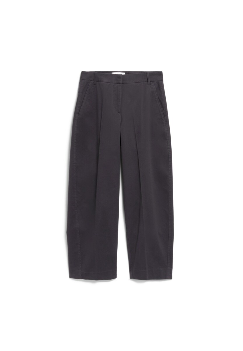 Armed Angels Barrel Leg Twill Pant Dark Steel6