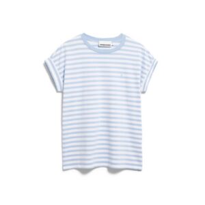 Armed Angels Idaara Stripe White Soft Blue6