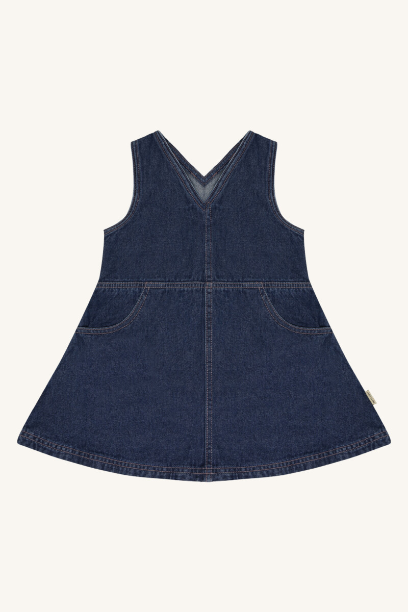Hust and Claire Jeanskleid Karoline Denim Blue Denim1