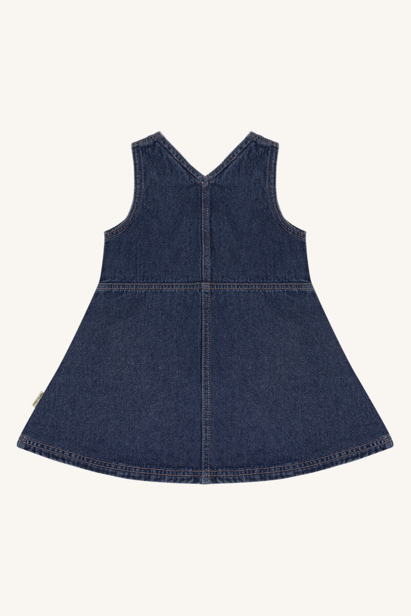 Hust and Claire Jeanskleid Karoline Denim Blue Denim2