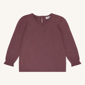 Hust and Claire Longsleeve Alma Solid Plum1