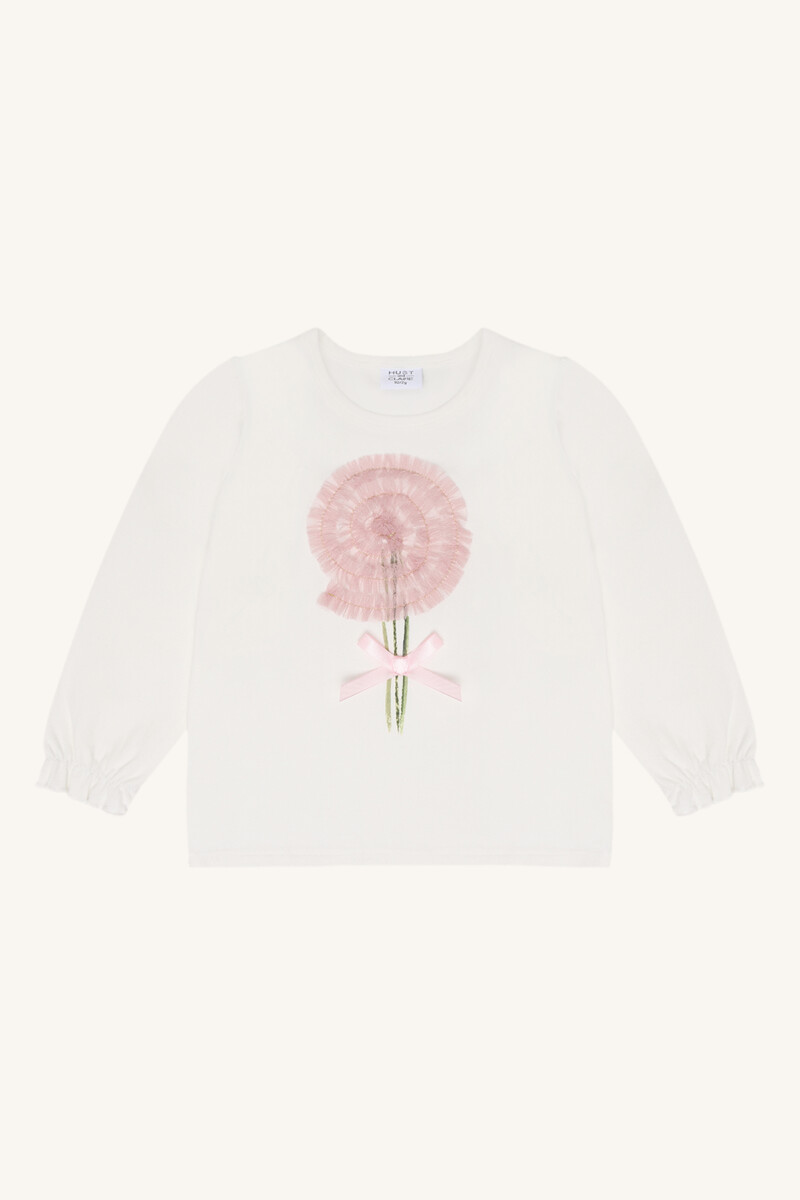 Hust and Claire Longsleeve Alma Swirl Ivory1